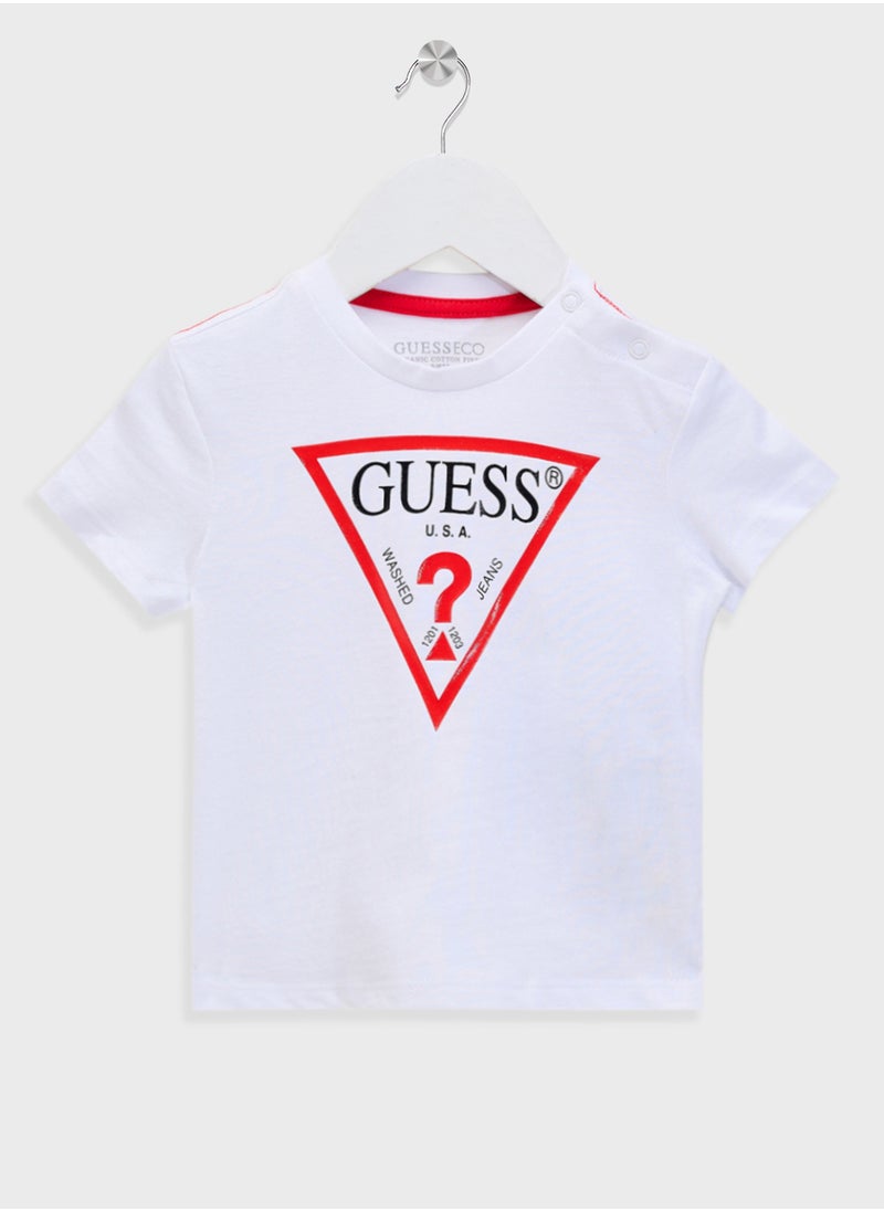 Kids Logo Crew Neck T-Shirt