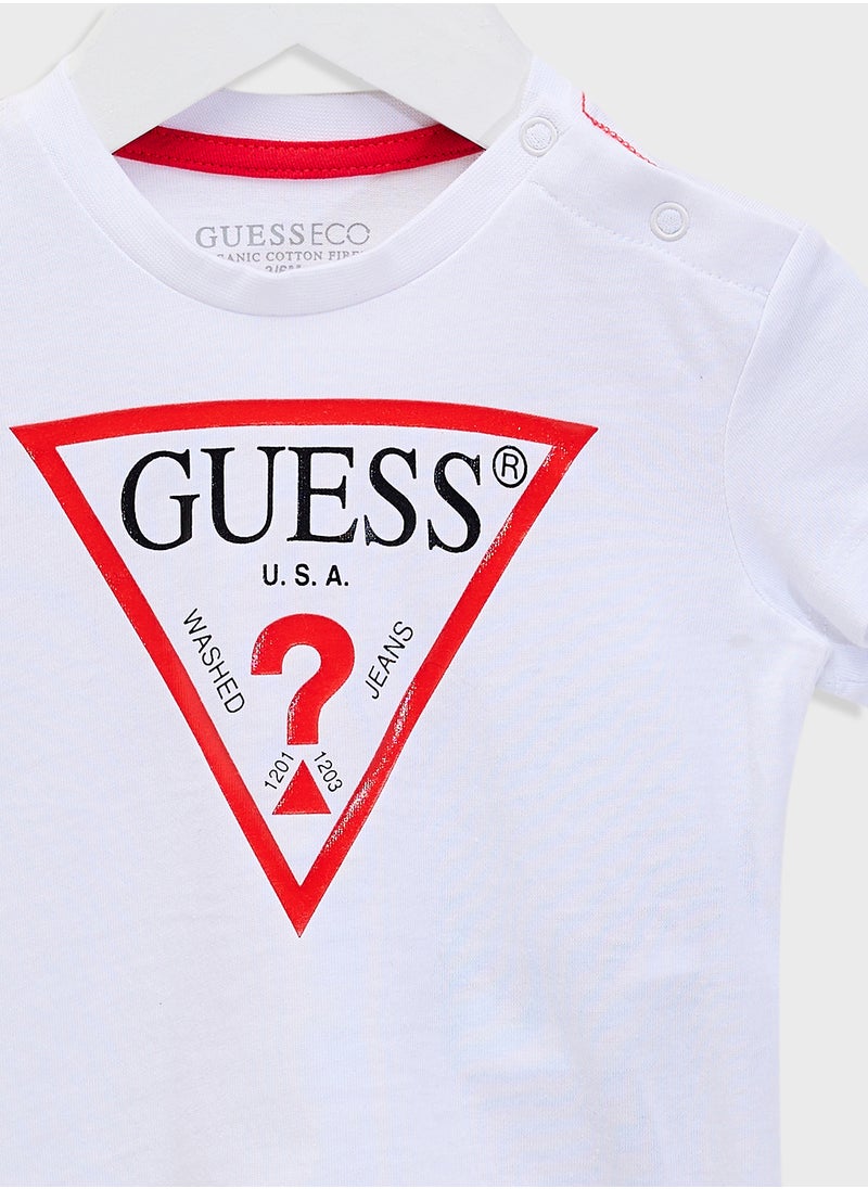 Kids Logo Crew Neck T-Shirt