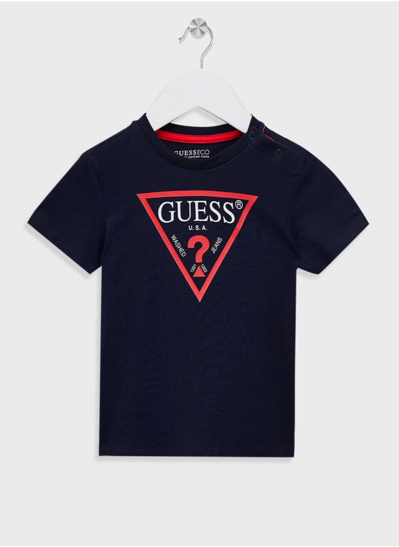 Kids Logo Crew Neck T-Shirt