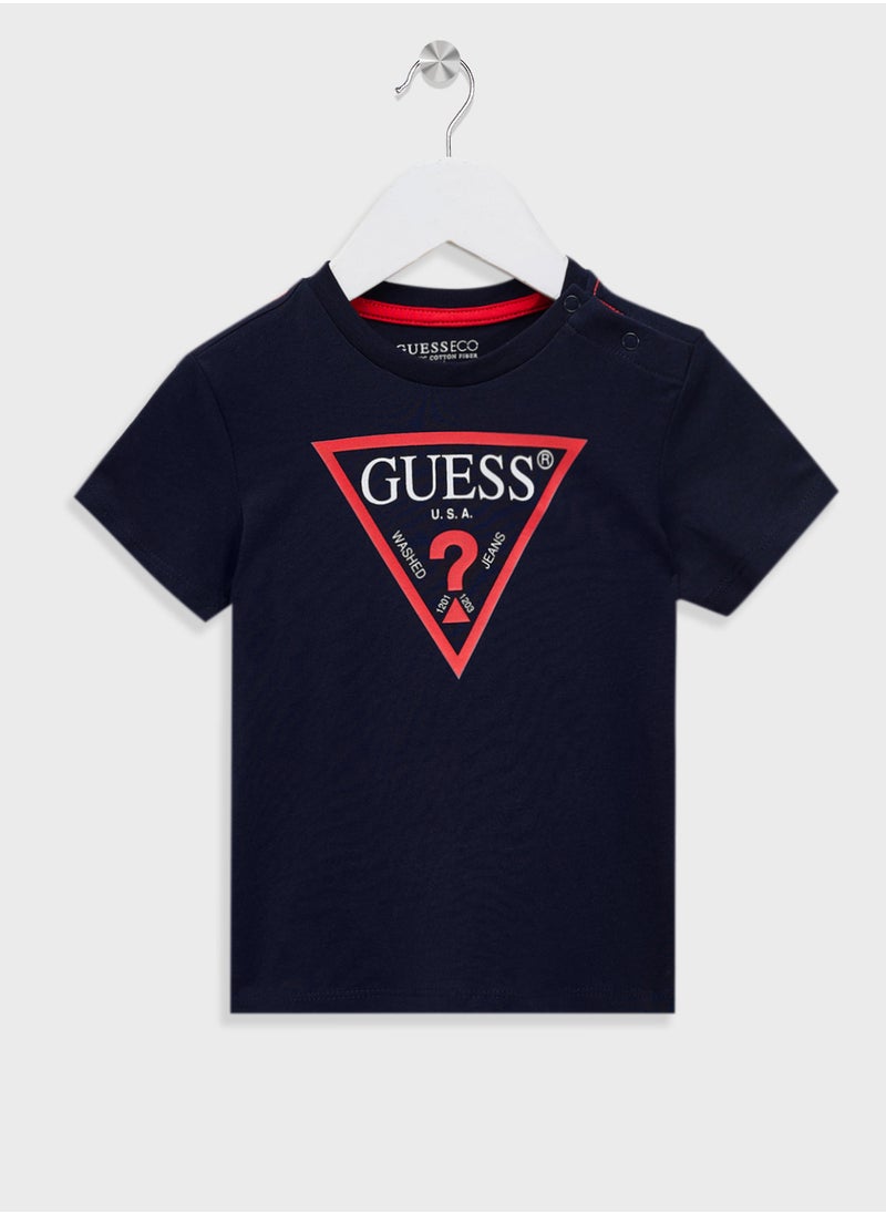 Kids Logo Crew Neck T-Shirt