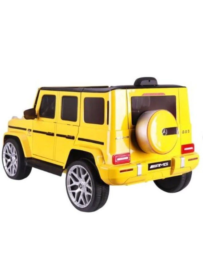 Mercedes-Benz G63 Ride-On Car - Yellow
