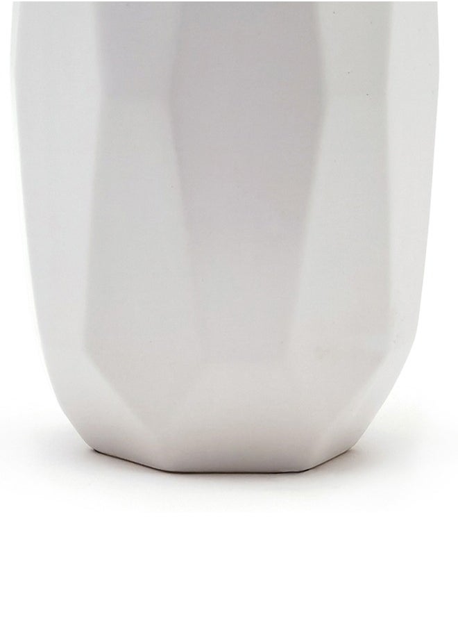 European White Irregular cylindrica Ceramic Vase Creative Combination Hydroponic Dried Flower Inserts Home Decoration Merlin matte design white vase  decor living room accessories