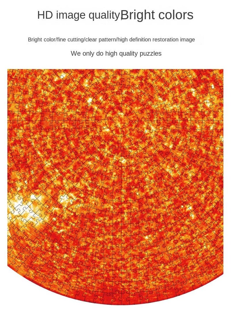 1000 Pieces Sun Puzzles For Adults Kids Space Gifts Planet Puzzle