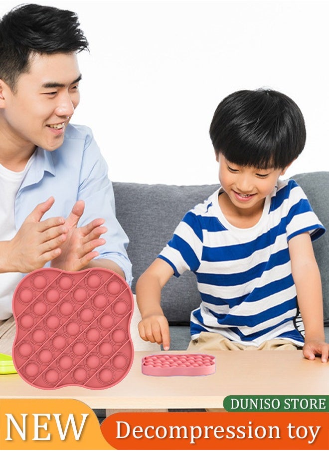 Push Pop Bubble Fidget Sensory Toy Learning Resources Hundred Board Sensory Bubble Popper Pop for Counting, Push Pop Fidget Toys Fine Motor Skills Toys, Focus Tools for Kids, Quiet Fidgets for Class
