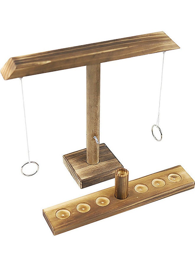Wooden Ring Game Hook Wood Type