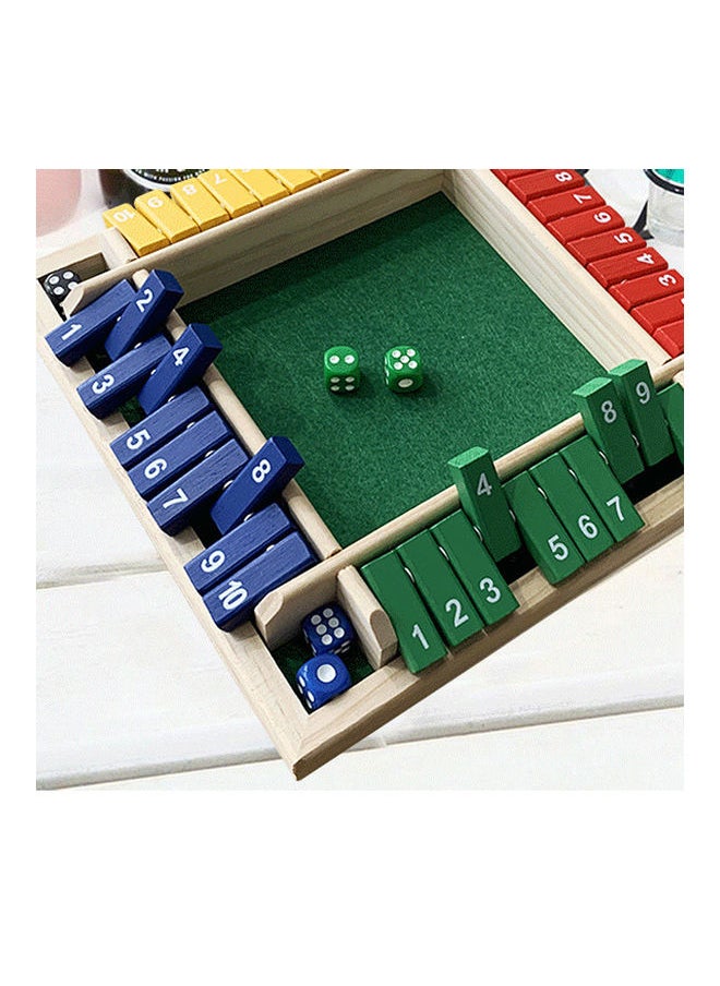 Four Side Flop Number Toys Board Game