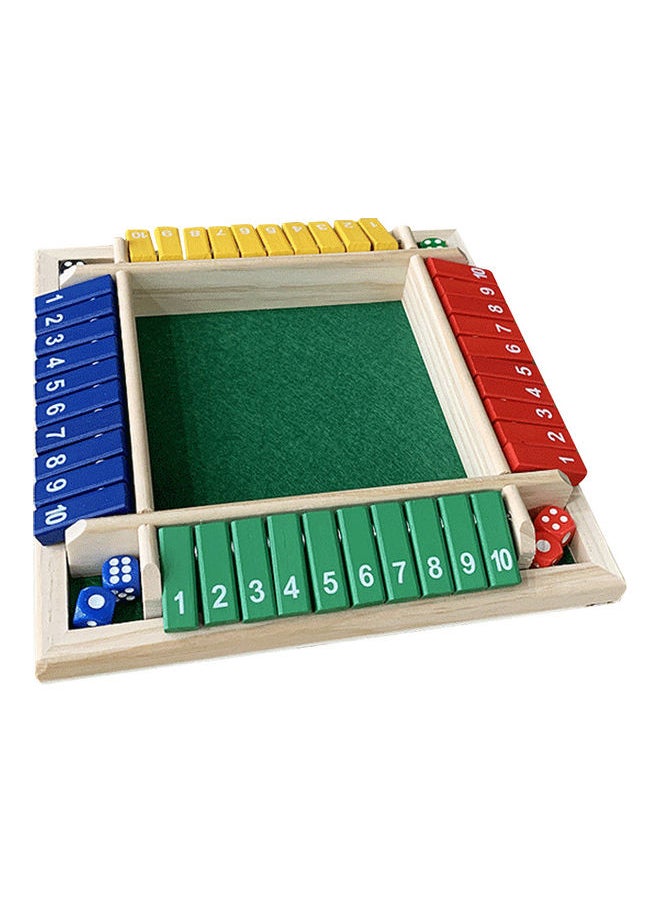 Four Side Flop Number Toys Board Game