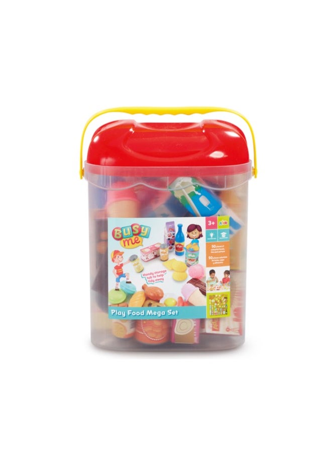 Addo Busy Me Play Food Mega Set | Kitchen Playset  | Cooking and Baking Playset | Interactive Playset | Imaginative Play | Role Play  | Pretend Play | Gift for Kids and Toddlers