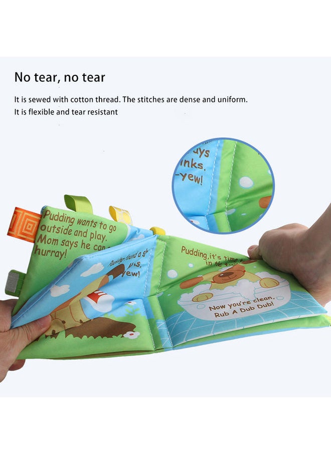 4-Piece Early Learning Toys English Palm Book