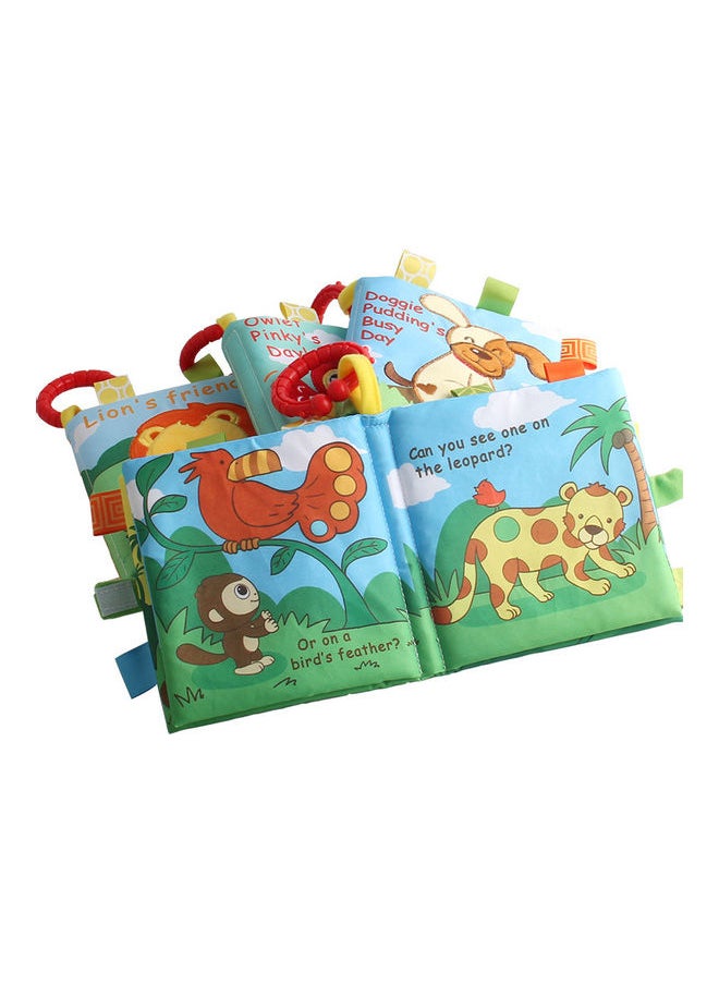 4-Piece Early Learning Toys English Palm Book