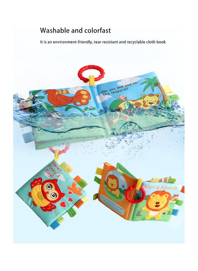 4-Piece Early Learning Toys English Palm Book