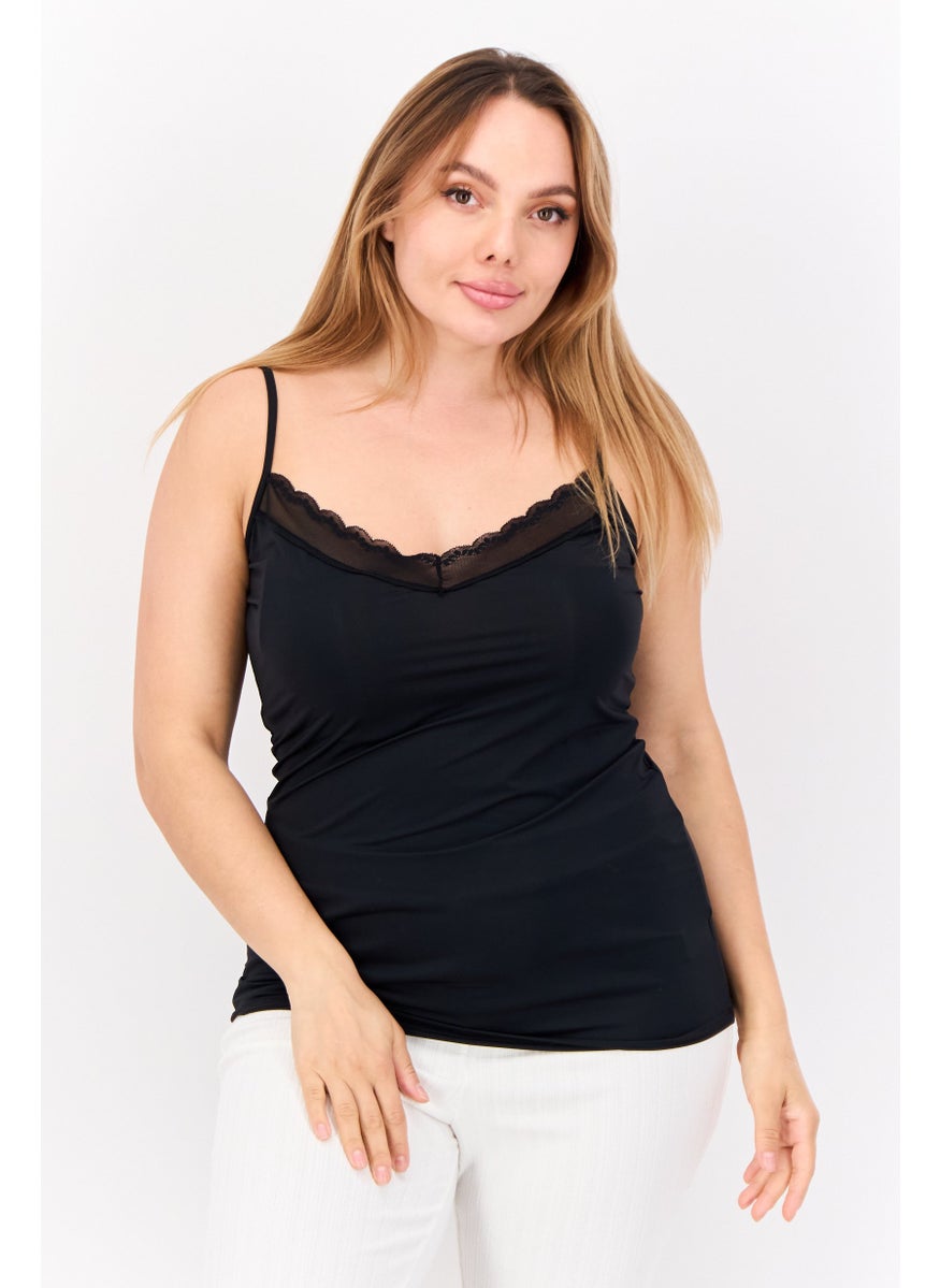 Women 2 Pieces Solid Sleeveless Tank Tops, White