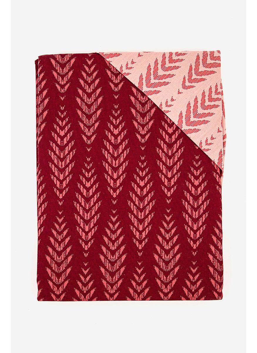 Double Size Premium Duvet Set 135 x 200 cm,  Maroon