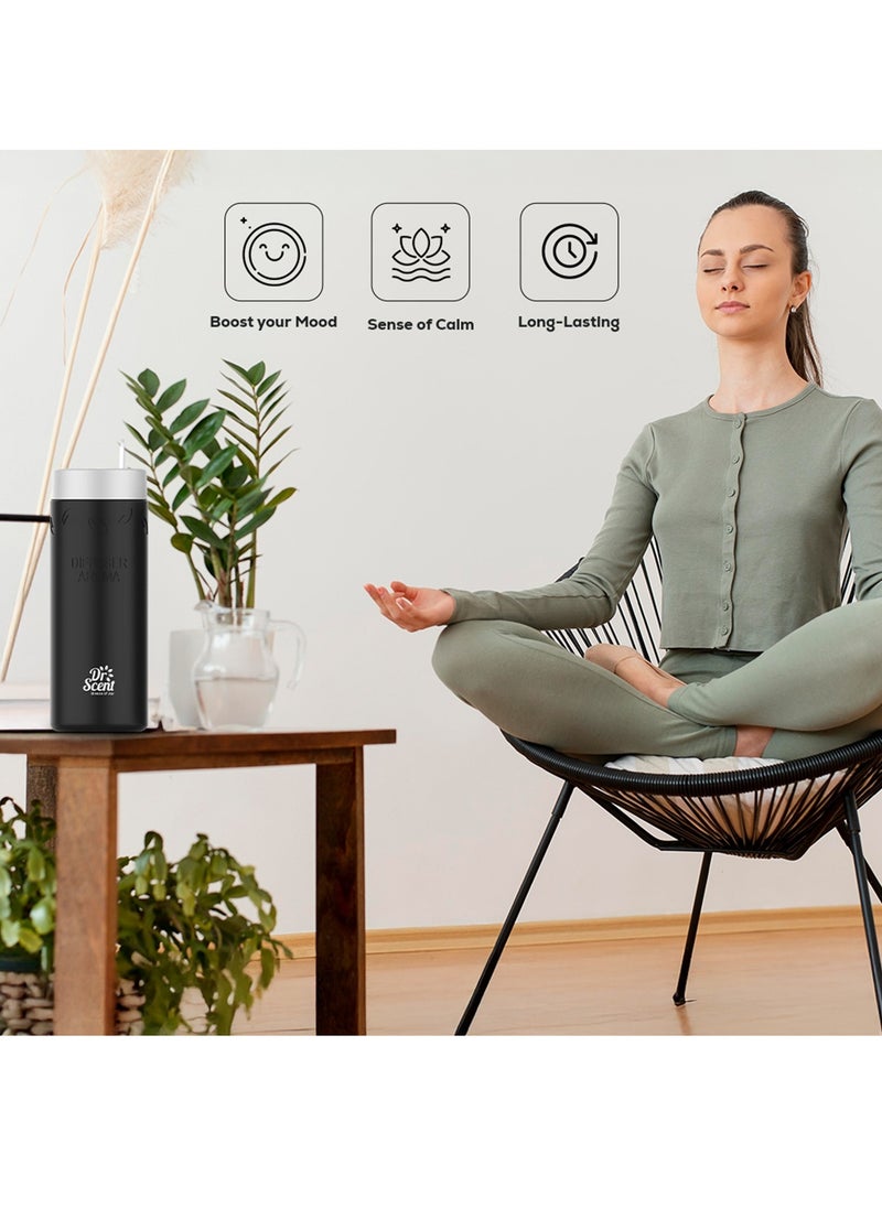 Dr Scent Diffuser Aroma Oil - Made with Organic Ingredients | Ideal for Offices, Homes, Hotels & Spas - FLORA 500 ml