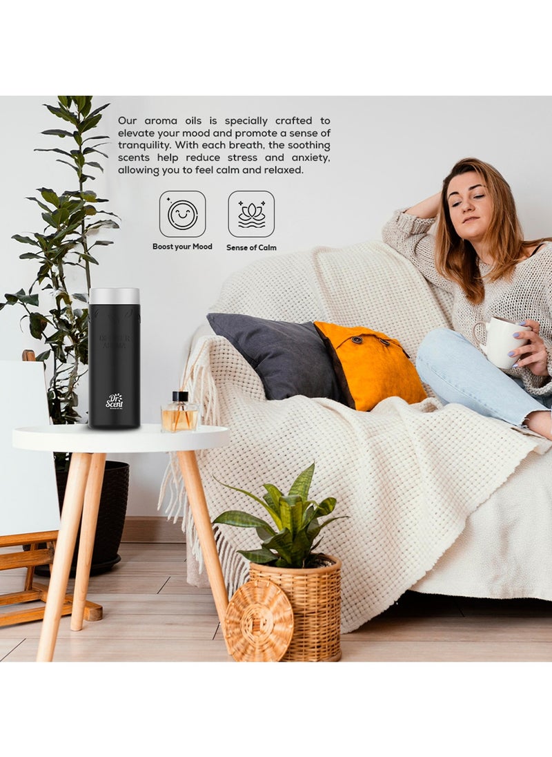 Dr Scent Diffuser Aroma Oil - Made with Organic Ingredients | Ideal for Offices, Homes, Hotels & Spas - GOLD 500 ml