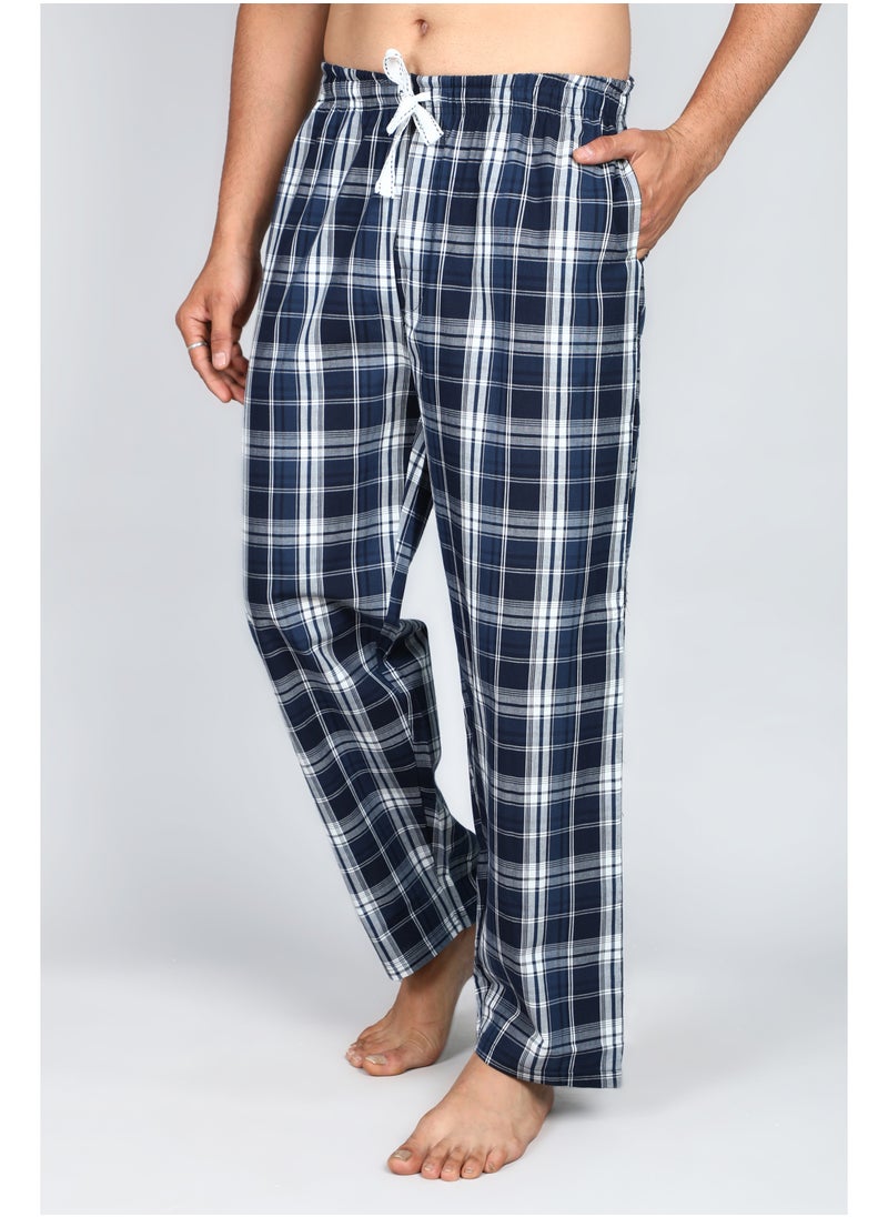 victor and jane Mens - Premium Supersoft Woven Long Pyjamas Set