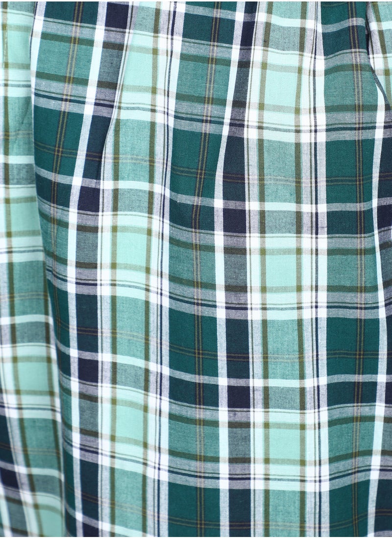 victor and jane Men's Premium and Cosy Woven Long Pyjama Set