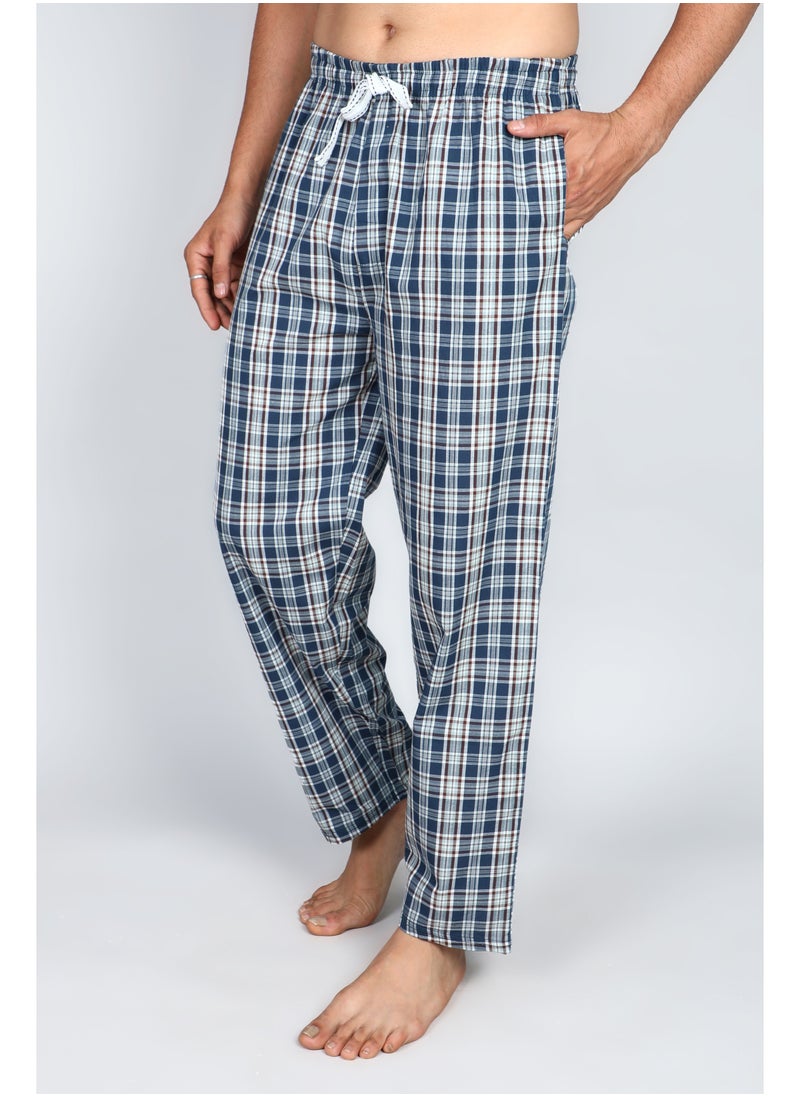 victor and jane Mens - Premium Supersoft Woven Long Pyjamas Set