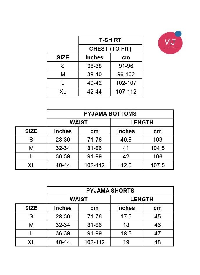 victor and jane Mens - Premium Supersoft Woven Long Pyjamas Set