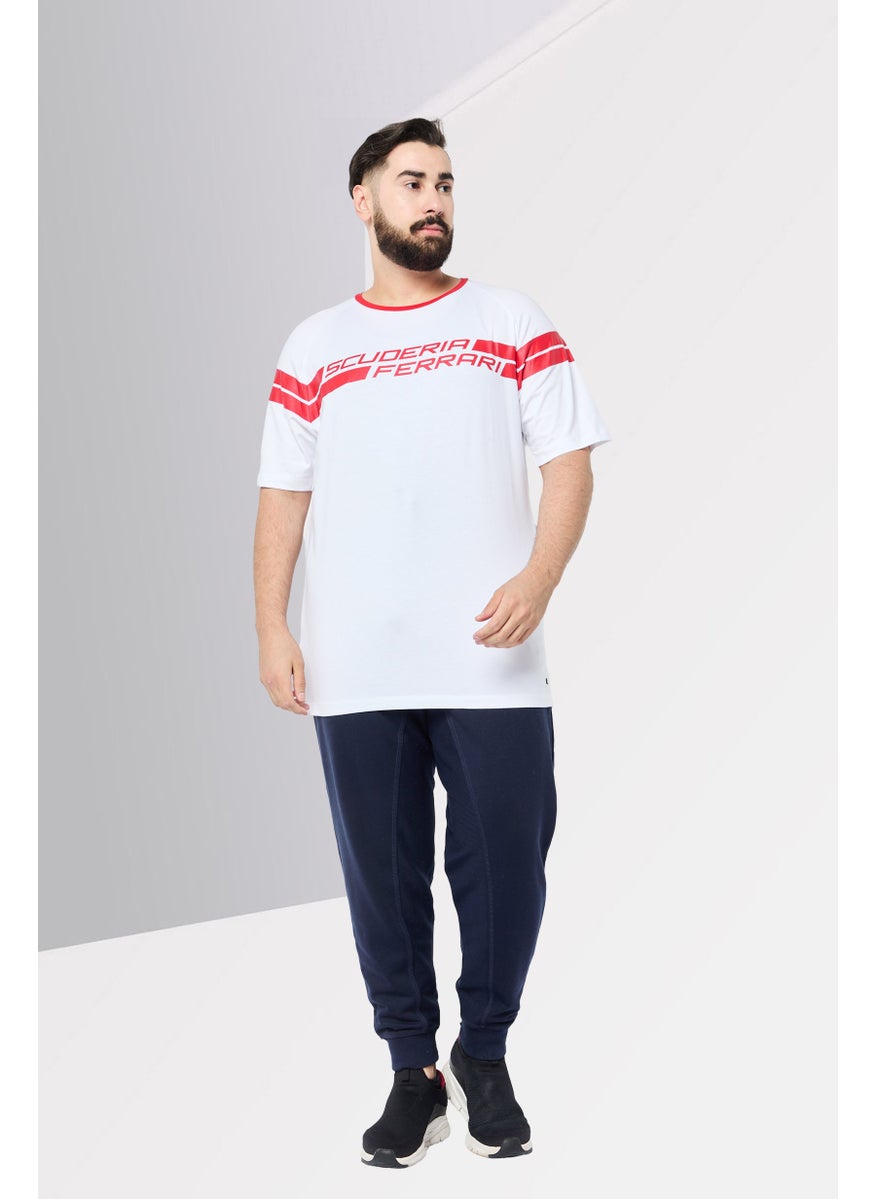 Men Slim Fit Outdoor Short Sleeve T-Shirt, White