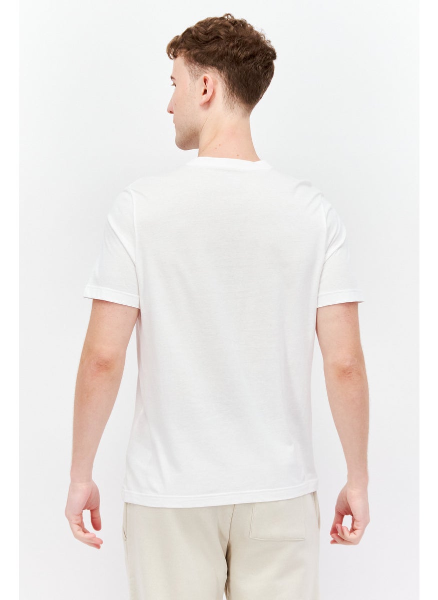 Men Sportswear Fit Short Sleeves Training T-Shirt, White