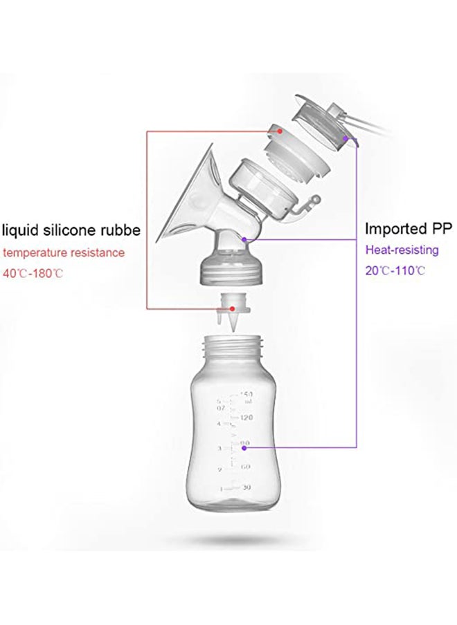 4-Piece Intelligent Automatic Convenient Double Electric Milk Bottle Pump Set