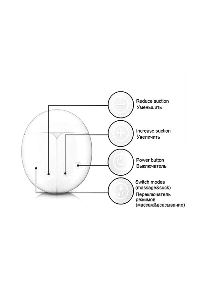 4-Piece Intelligent Automatic Convenient Double Electric Milk Bottle Pump Set
