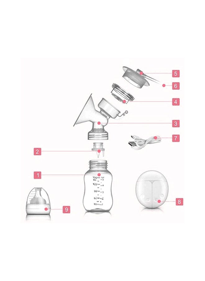 4-Piece Intelligent Automatic Convenient Double Electric Milk Bottle Pump Set