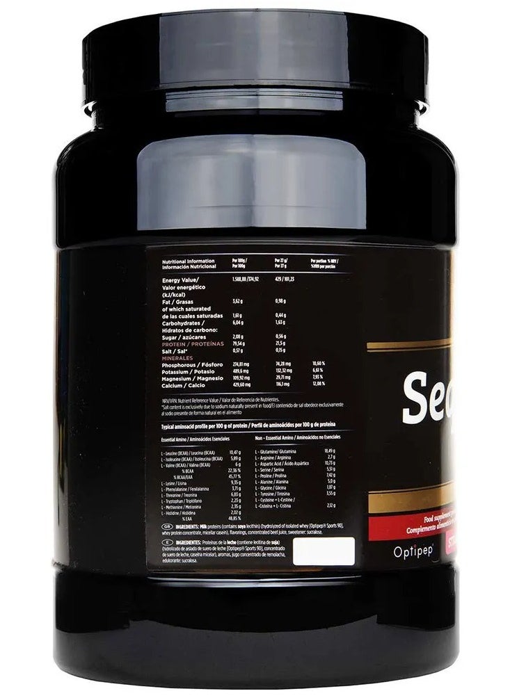 Crown Sport Nutrition Sequential & Night Protein, Gluten Free Strawberry Flavor, Rich in Protein and Low in Fat (918 Grams, 34 servings)