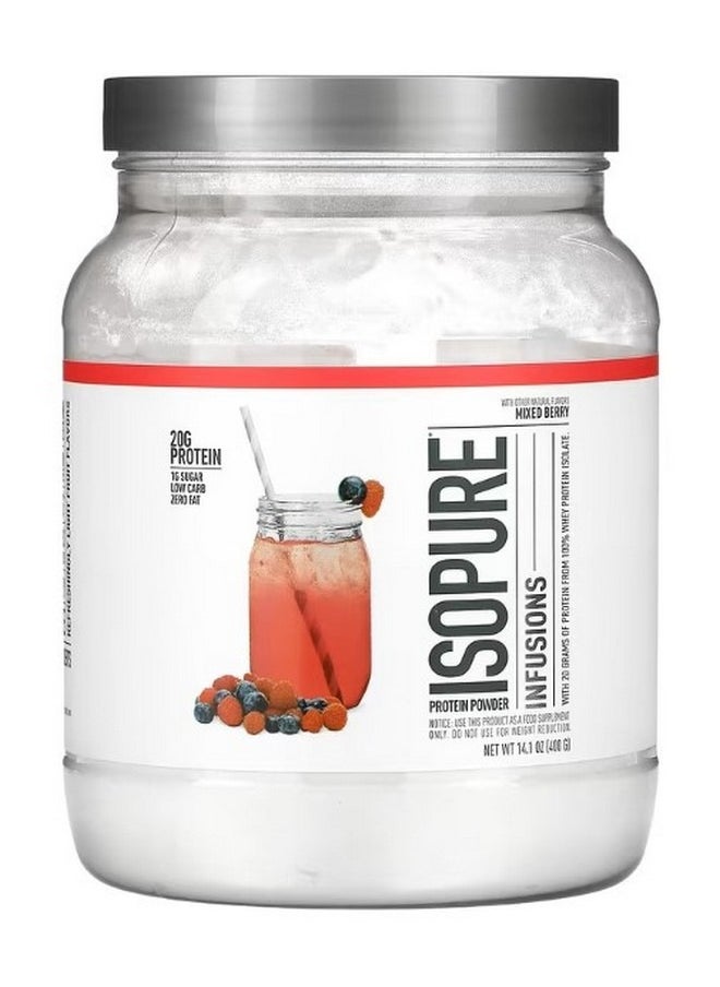 Infusions Protein Powder Mixed Berry 14.1 oz 400 g