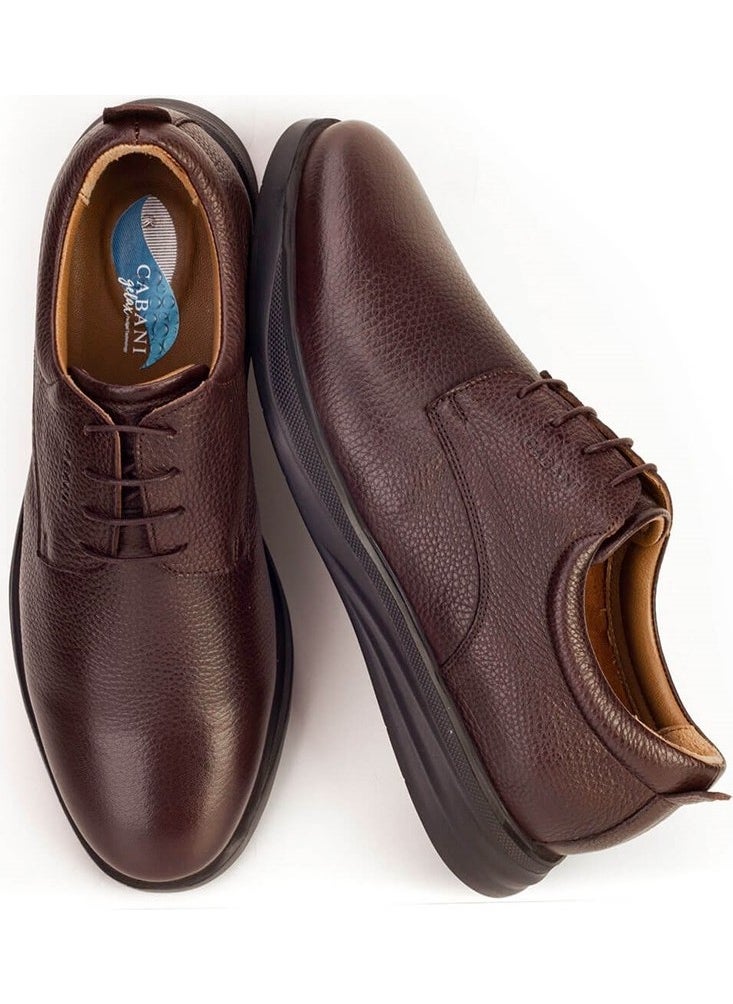 Leather Brown Men's Shoes