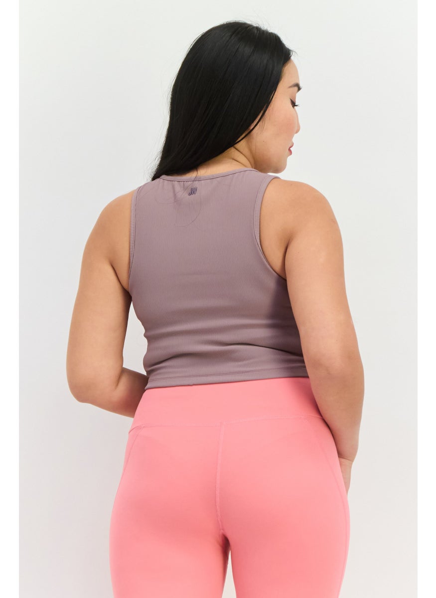 Women Tight Fit Training Leggings, Pink