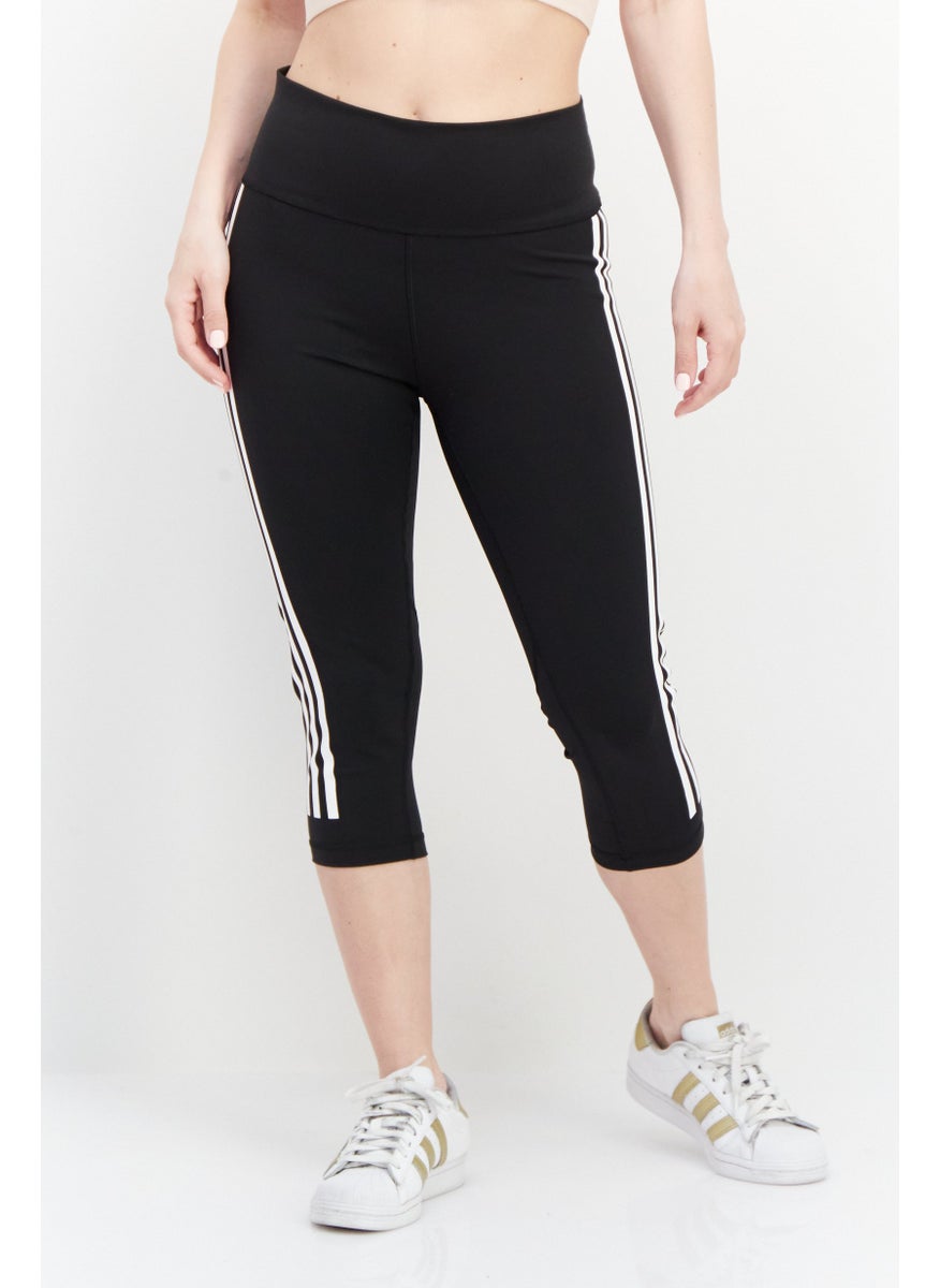 Women Sportswear Fit Training Leggings, Black Combo