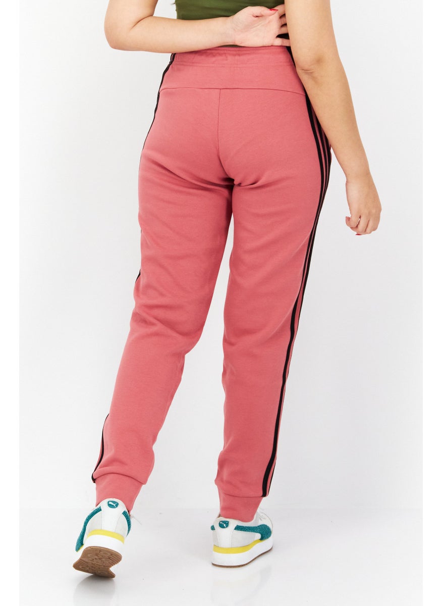 Women Sportswear Fit Brand Logo Training Sweatpants, Pink