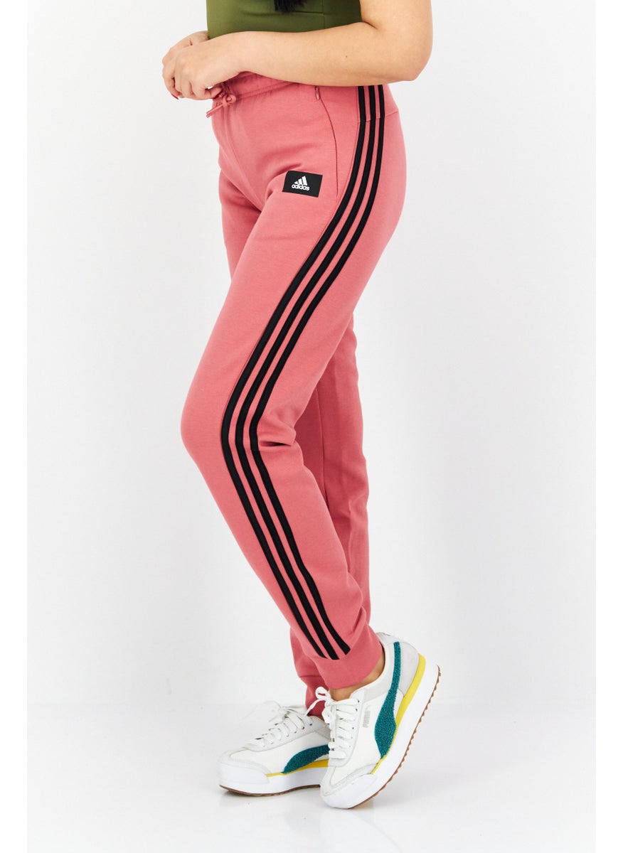 Women Sportswear Fit Brand Logo Training Sweatpants, Pink