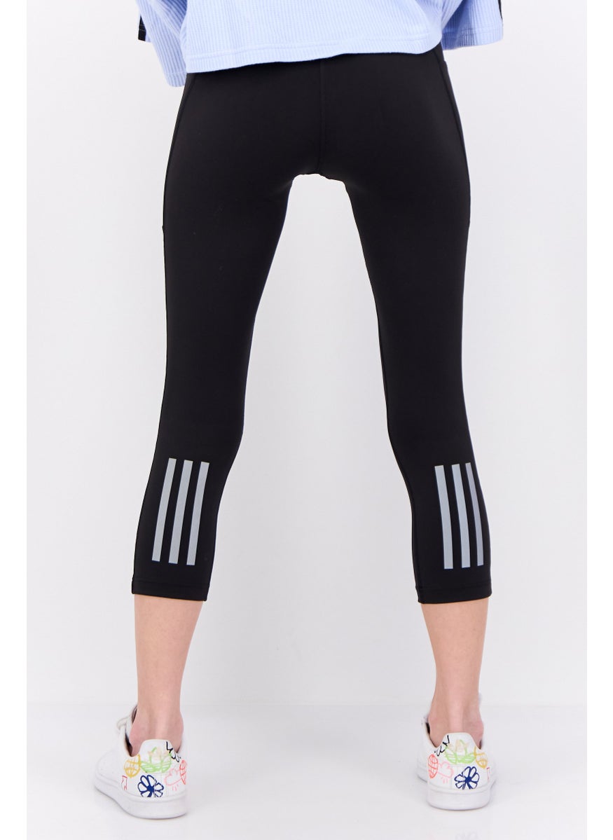 Women Sportswear Fit Training Thights, Black