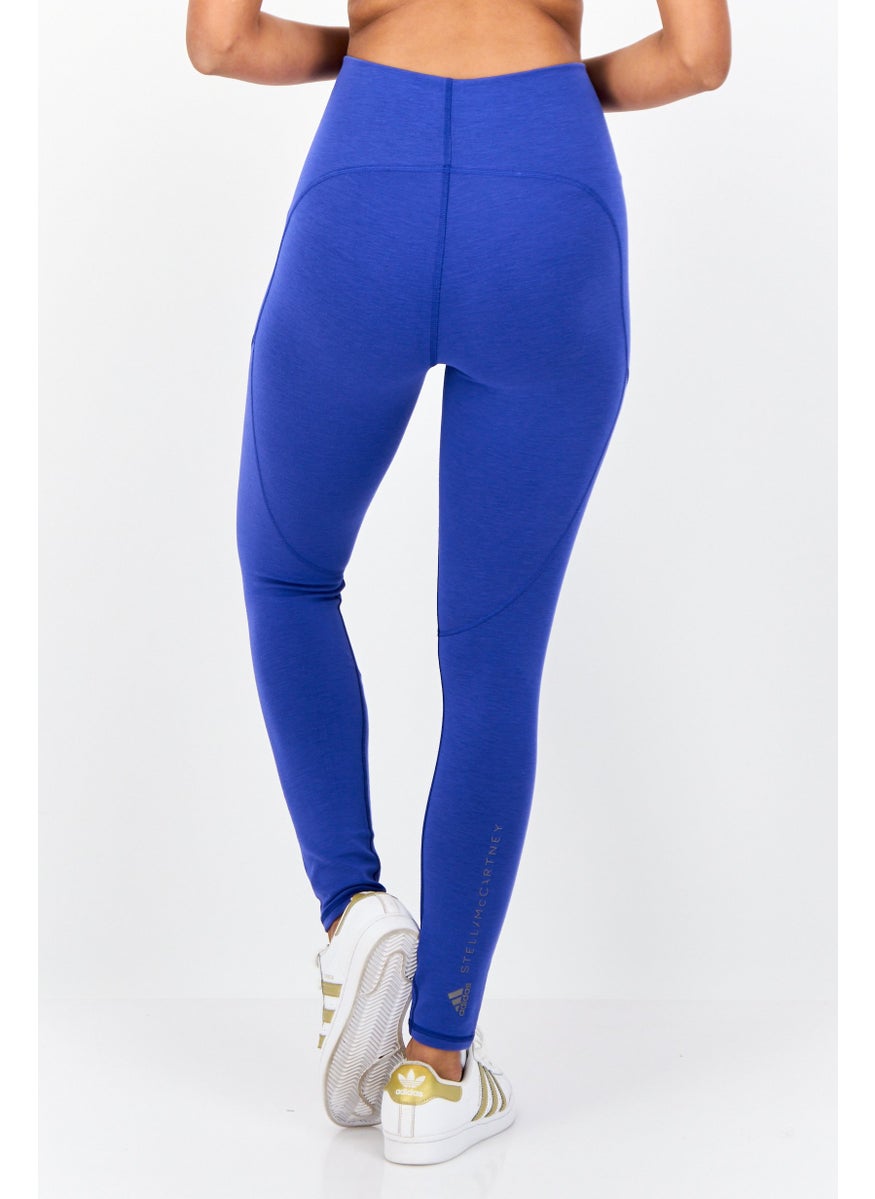 Adidas by Stella McCartney Women Sportswear Fit 7/8 Training Leggings, Blue