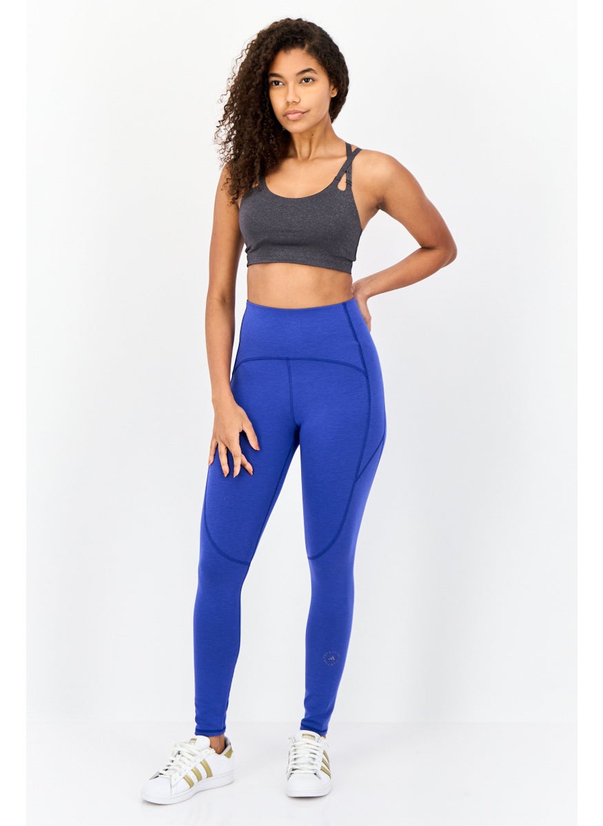 Adidas by Stella McCartney Women Sportswear Fit 7/8 Training Leggings, Blue