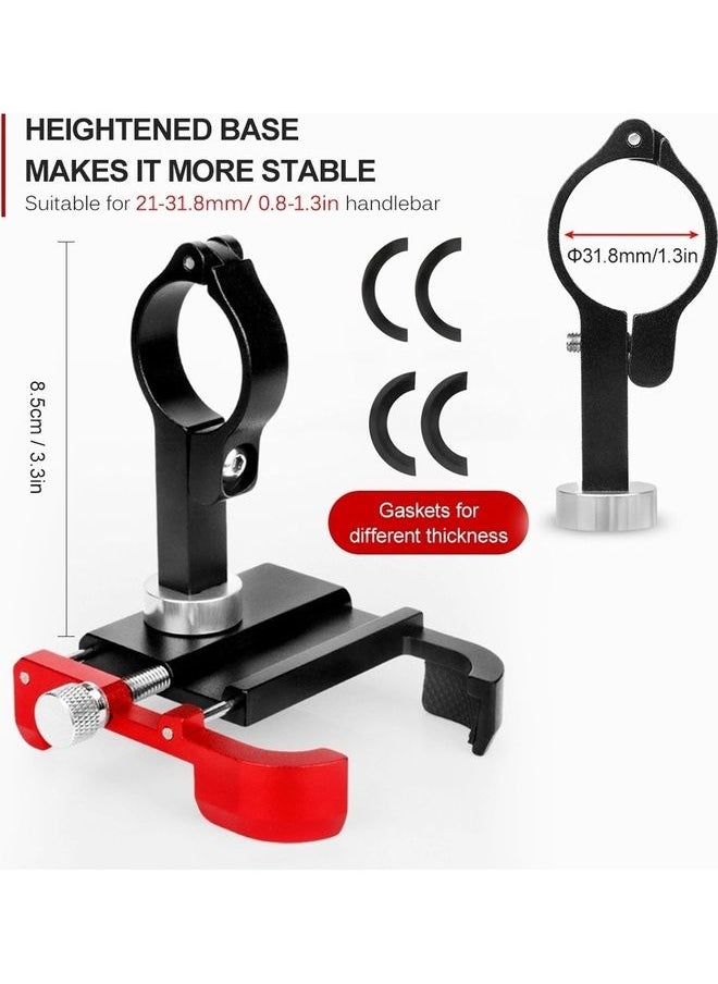360° Rotation Adjustable Motorcycle Phone Mount Holder