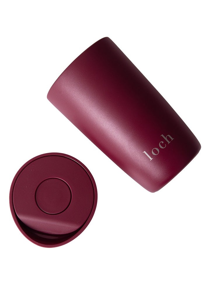 Push Button Mugs - Maroon Red