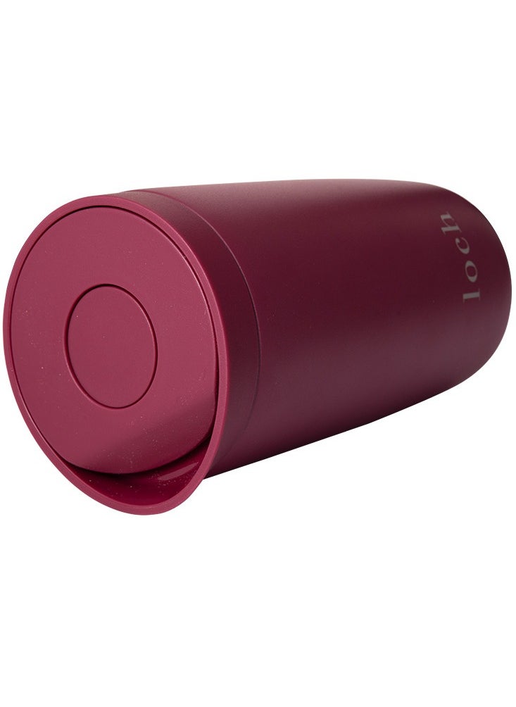 Push Button Mugs - Maroon Red