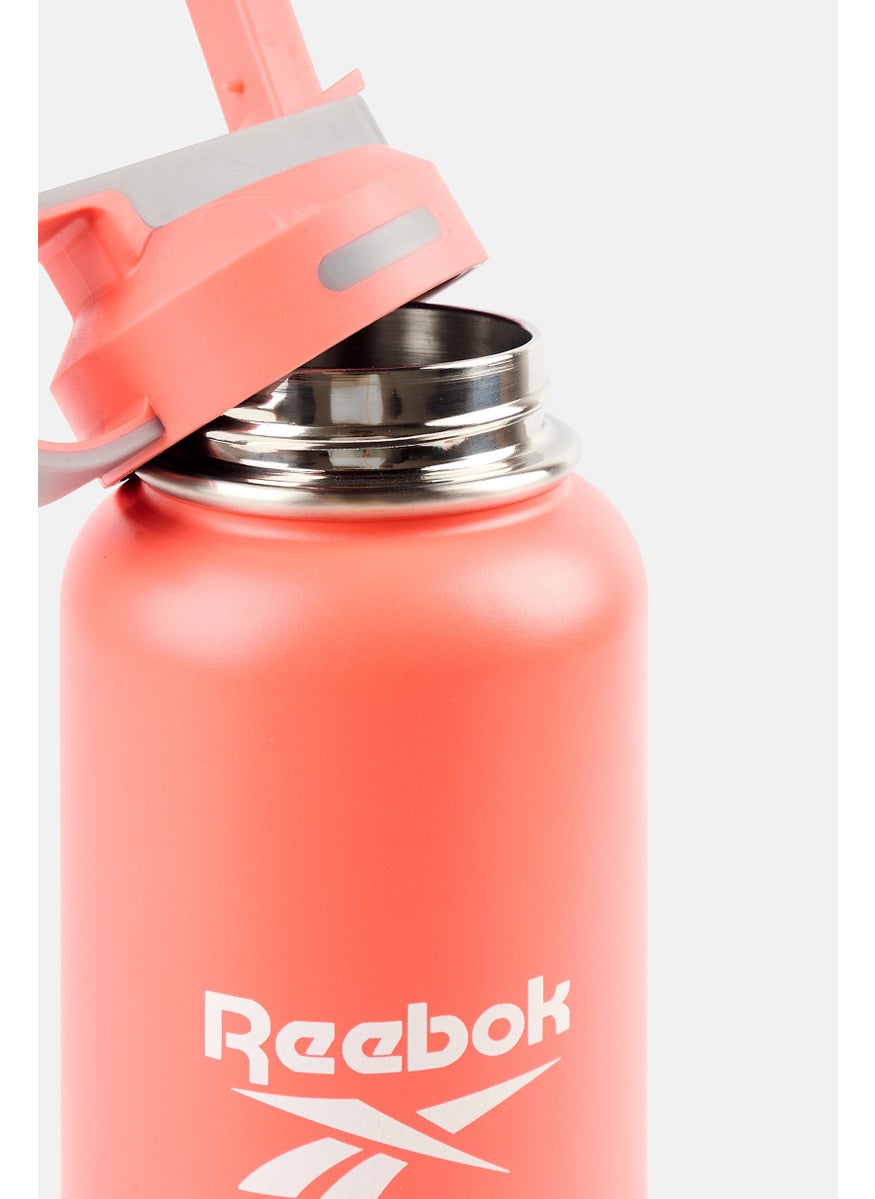 Stainless Steel Outdoor Straw Water Bottle 1183 ml, Red