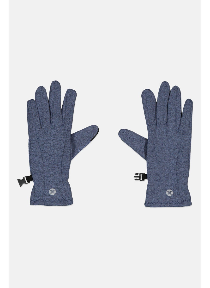 Men 1 Pair Brand Logo Sports Gloves, Grey