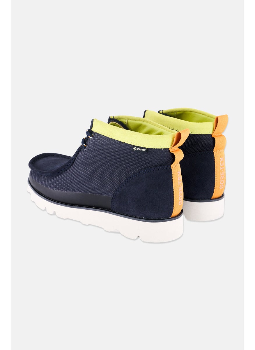 Men Standard Lace Up Casual Shoes, Navy
