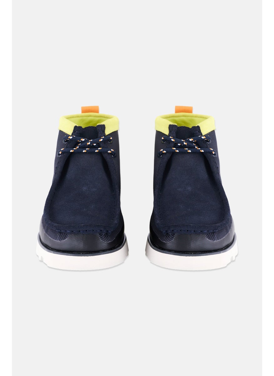 Men Standard Lace Up Casual Shoes, Navy