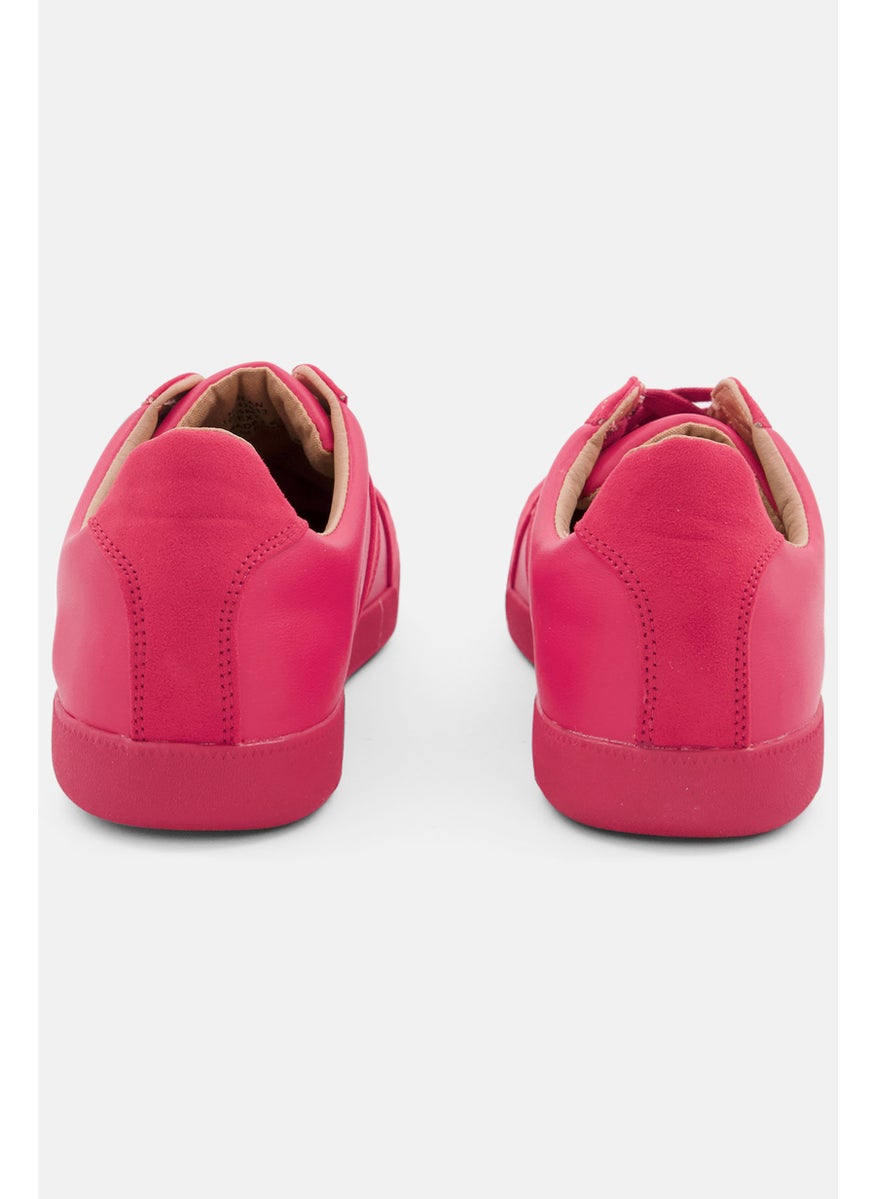 Men Harlan Lace Up Casual Shoes, Red