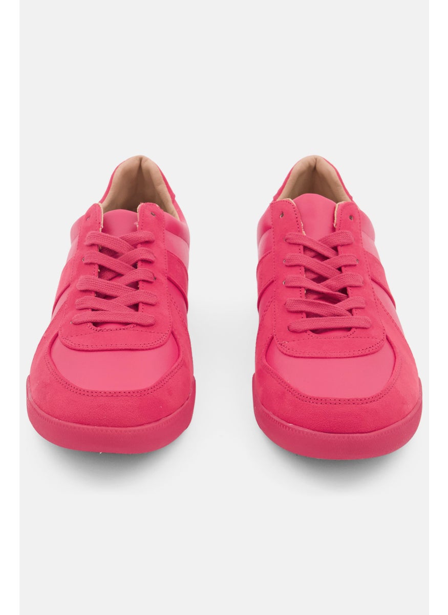 Men Harlan Lace Up Casual Shoes, Red