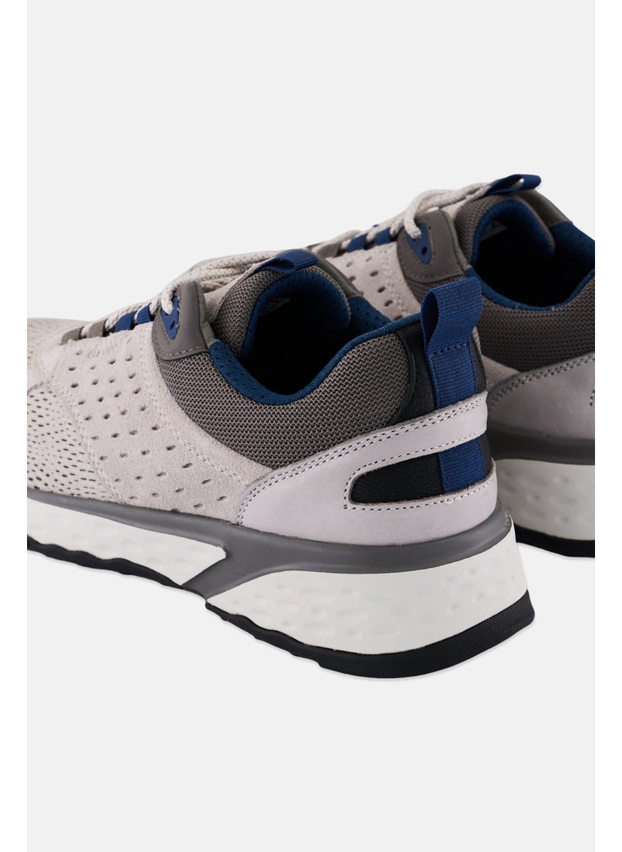 Men Lace Up Casual Sneaker, Grey