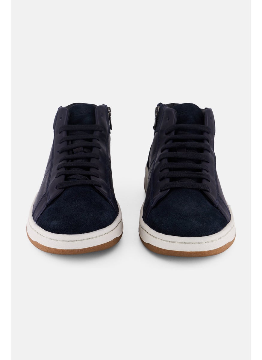Men U Magnete H Lace Up Casual Shoes, Navy