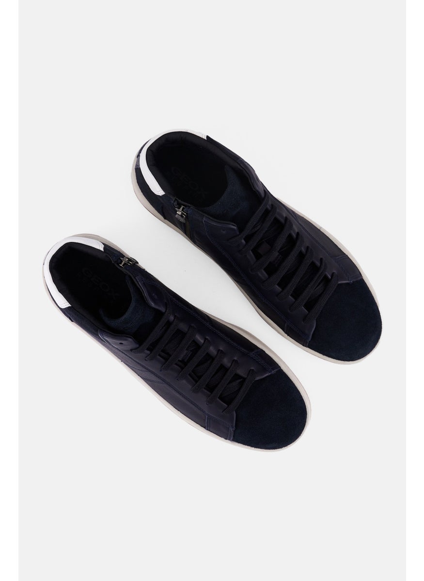 Men U Magnete H Lace Up Casual Shoes, Navy